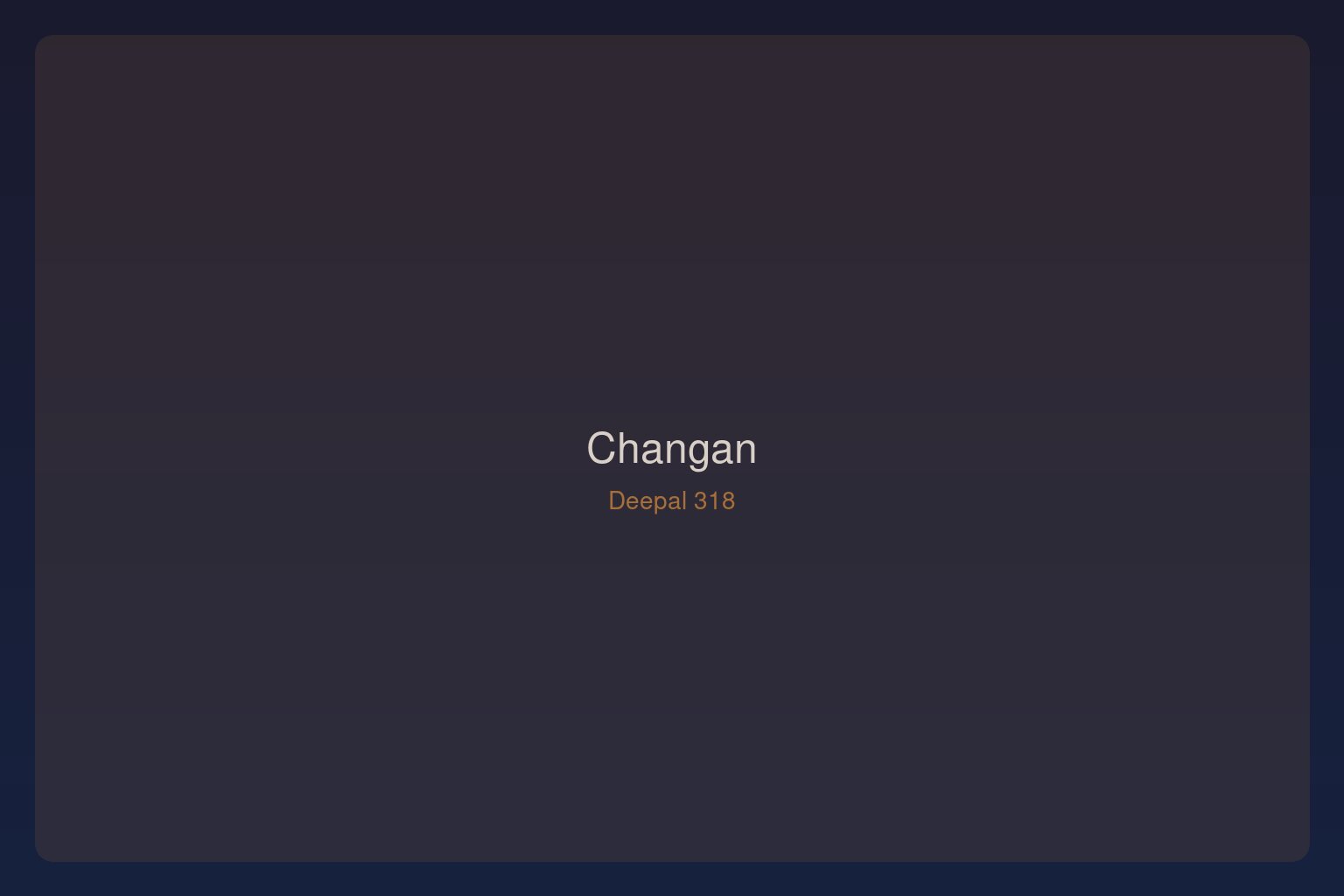 Changan Deepal 318