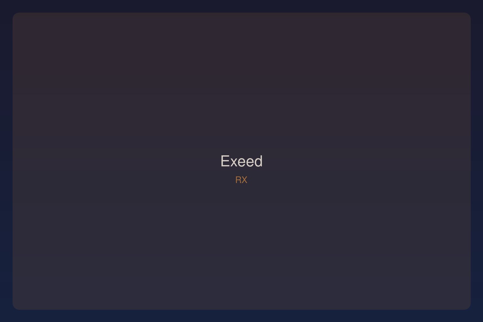 Exeed Rx