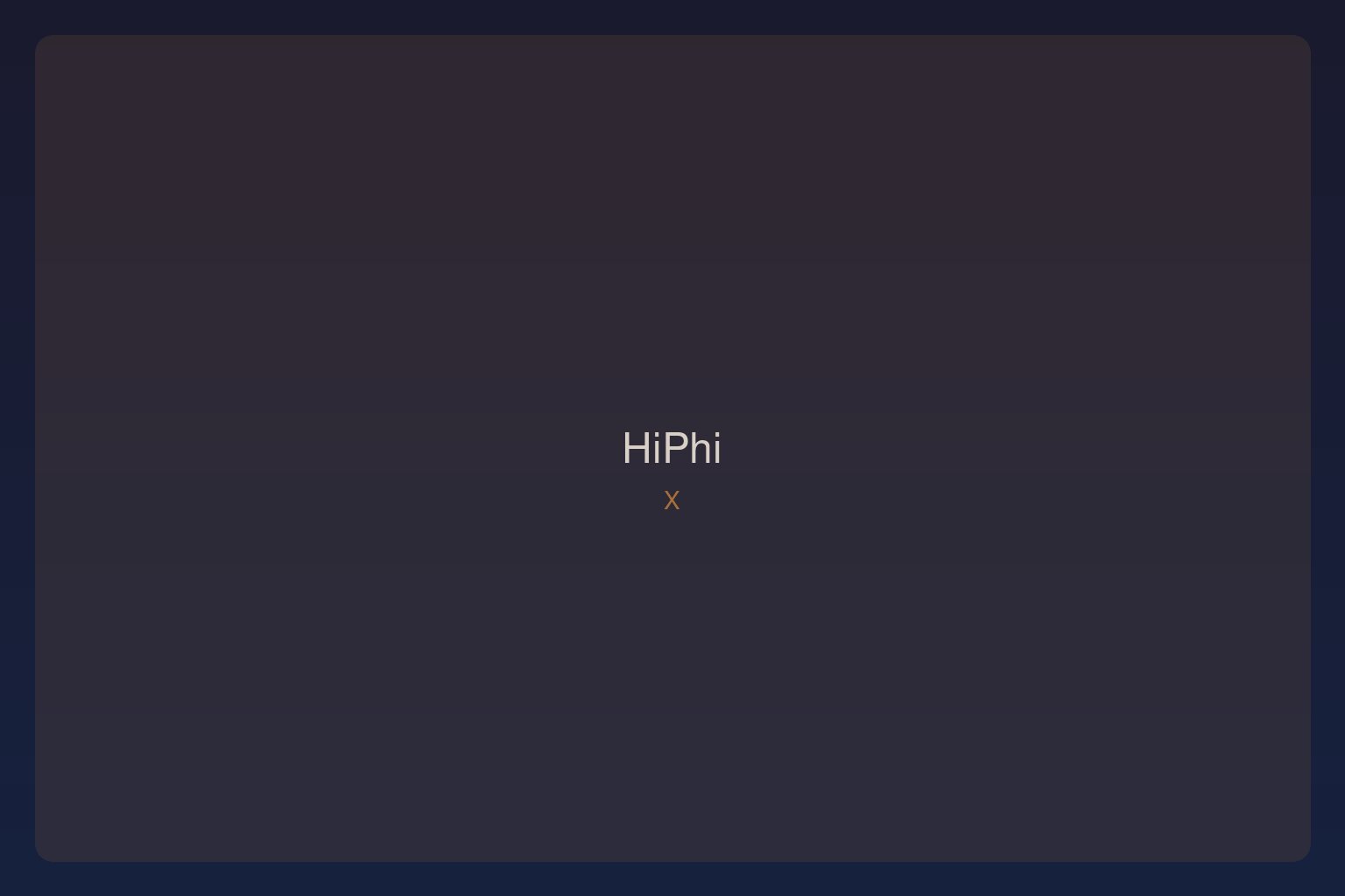 Hiphi X