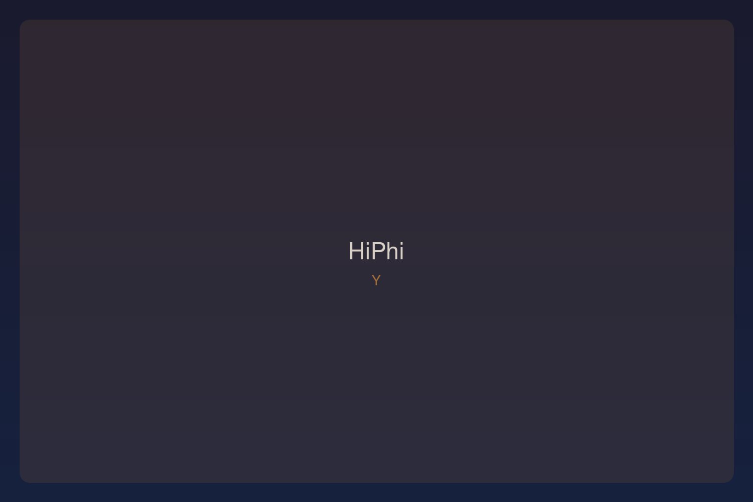 Hiphi Y