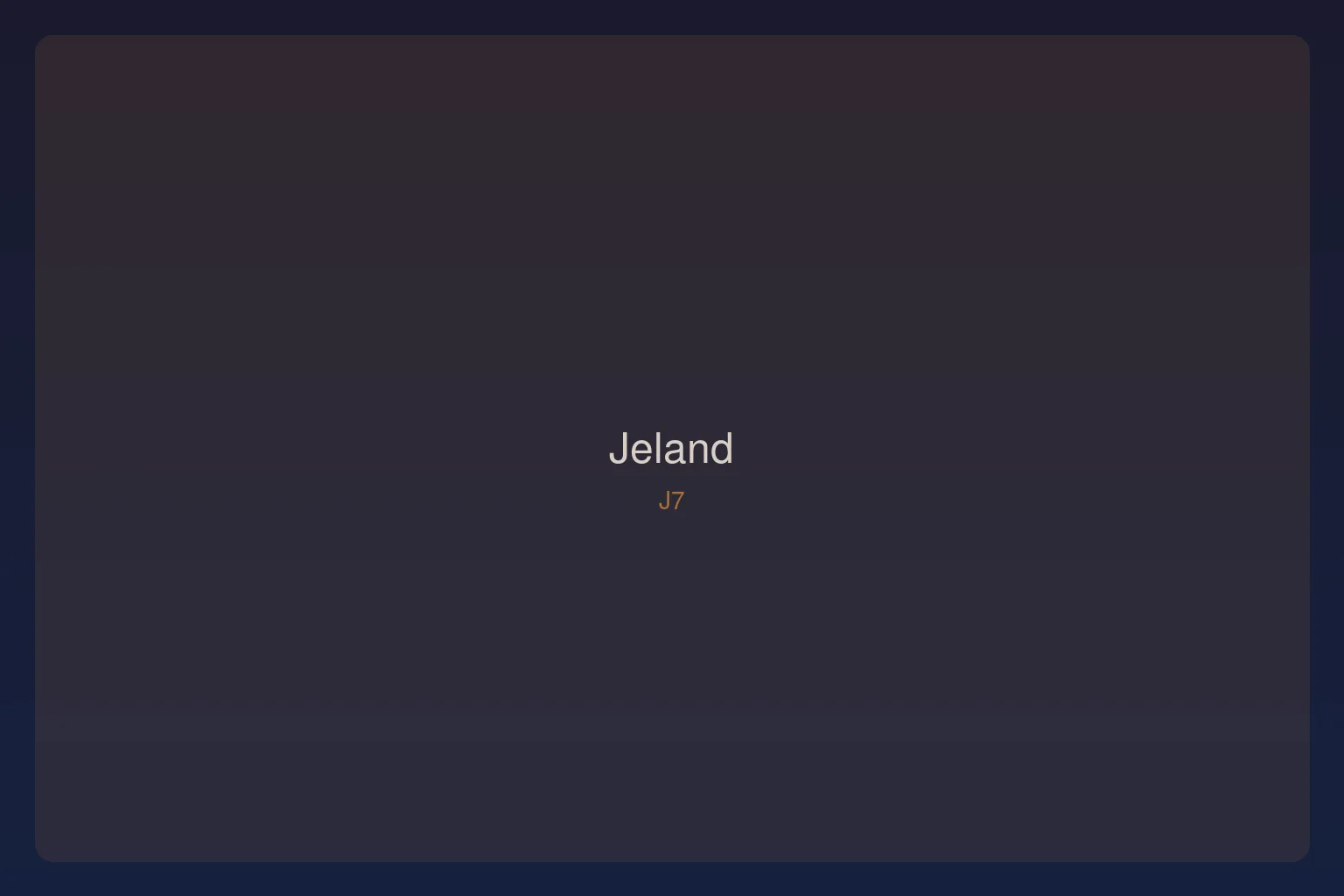 Jeland J7