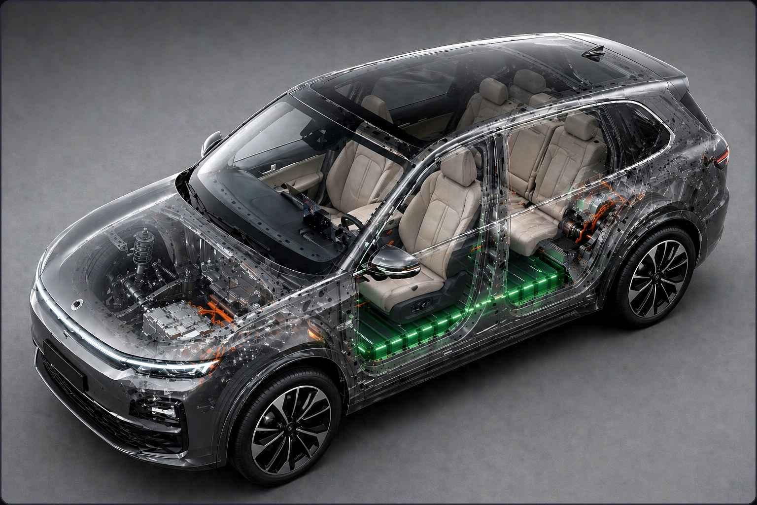 Lixiang Li Auto - рентген автомобиля